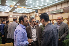 دیدار و گفتگو دکتر علی منتظری رئیس جهاد دانشگاهی با اعضای سازمان جهاد دانشگاهی خوزستان