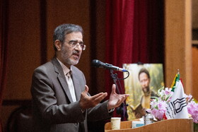 دکتر علی منتظری رئیس جهاد دانشگاهی در مراسم نکوداشت حجت الاسلام و المسلمین سید محسن شفیعی در دانشگاه علوم پزشکی جندی شاپور اهواز