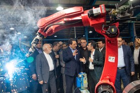 افتتاح شرکت‌ مدرن تجهیز برین با حضور سید محمد اتابک وزیر صنعت، معدن و تجارت