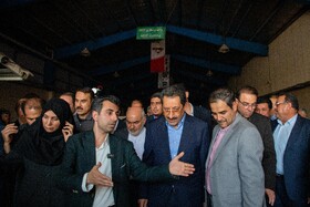 افتتاح شرکت‌ مدرن تجهیز برین با حضور سید محمد اتابک وزیر صنعت، معدن و تجارت