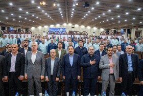 بازدید سید محمد اتابک وزیر صنعت، معدن و تجارت از شرکت فولاد خوزستان