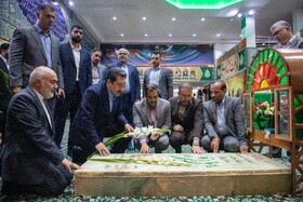 حضور وزیر صنعت، معدن و تجارت در یادمان سردار شهید علی هاشمی 