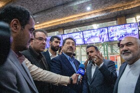 بازدید سید محمد اتابک وزیر صنعت، معدن و تجارت از شرکت نوین چوب