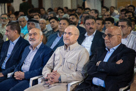 محمدباقر قالیباف رئیس مجلس شورای اسلامی در مراسم سالروز فتح خرمشهر