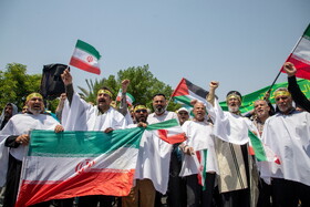 راهپیمایی مردمی علیه تهاجم رژیم صهیونیستی به ایران - اهواز