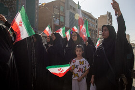 تشییع پیکر مطهر ۳ شهید راه وطن - اهواز