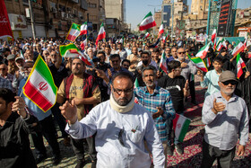 تشییع پیکر مطهر ۳ شهید راه وطن - اهواز