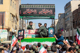 تشییع پیکر مطهر ۳ شهید راه وطن - اهواز