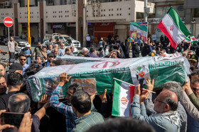 تشییع پیکر مطهر ۳ شهید راه وطن - اهواز