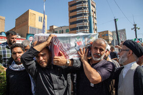 تشییع پیکر مطهر ۳ شهید راه وطن - اهواز