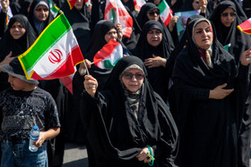 تشییع پیکر مطهر ۳ شهید راه وطن - اهواز