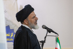 سخنرانی آیت الله سید ابوالحسن حسن‌زاده نماینده مردم خوزستان در مجلس خبرگان رهبری در افتتاح پروژه‌های دانشگاه شهید چمران اهواز با حضور استاندار خوزستان