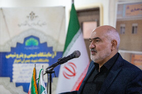 سخنرانی سید محمدرضا موالی‌زاده، استاندار خوزستان در افتتاح پروژه‌های دانشگاه شهید چمران اهواز 