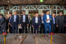 آیین عطرافشانی و غبارروبی مزار شهدای بهشت‌آباد اهواز