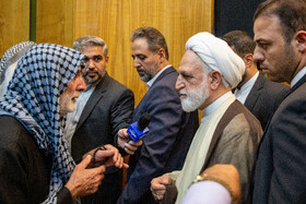حجت‌الاسلام‌والمسلمین محسنی اژه‌ای رئیس قوه قضاییه در دیدار با اقشار مختلف مردم خوزستان