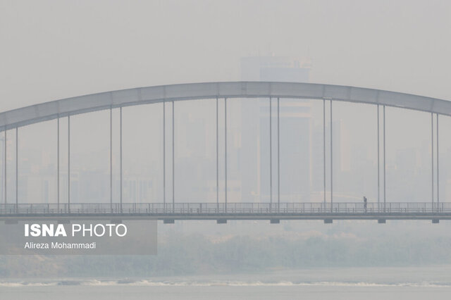 اهواز پیشبینی افزایش غلظت آلایندهها در خوزستان / آلودگی هوا در ۱۰ شهر
