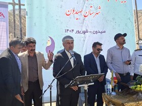 افتتاح پروژه آبرسانی روستای طلاور پس از ۴۵ سال