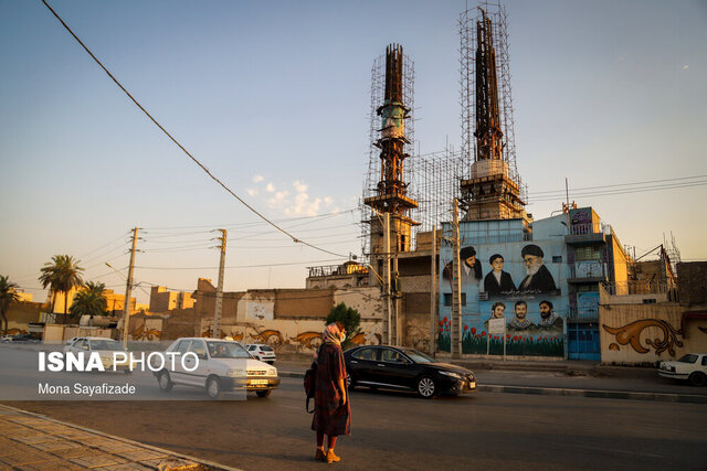 خیابان نهج البلاغه اهواز آغاز اجرای محور فرهنگی مذهبی خیابان نهجالبلاغه در محله عامری اهواز