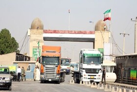 بیش از ۲ میلیون و ۸۰۰ هزار تن کالا از مرزهای خوزستان ترانشیپ شد