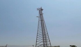 نصب دو دکل جدید مخابراتی و سایت پرسرعت تلفن همراه در آبادان
