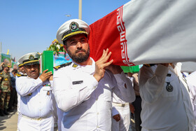 ورود پیکرهای مطهر ۴۴ شهید تازه تفحص‌شده به کشور از مرز شلمچه