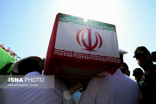 ورود پیکرهای مطهر ۴۴ شهید تازه تفحص‌شده به کشور از مرز شلمچه