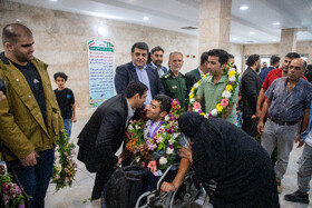 مراسم استقبال از افتخارآفرینان مسابقات قهرمانی پارادوومیدانی جهانی هند