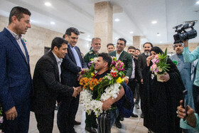 مراسم استقبال از افتخارآفرینان مسابقات قهرمانی پارادوومیدانی جهانی هند
