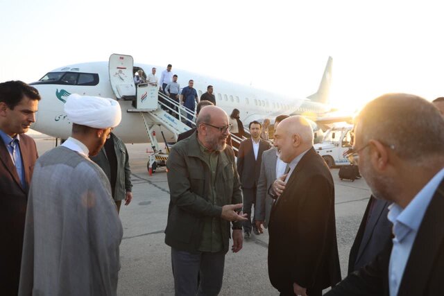 رئیس بنیاد مستضعفان وارد خوزستان شد