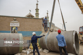 بازدید معاون اجرایی رئیس جمهور از پروژه جامع فاضلاب اهواز 