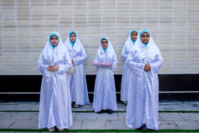 در حاشیه آیین افتتاح مدرسه پردیس ایران با حضور محمد جعفر قائم پناه معاون اجرایی رئیس جمهور در اهواز