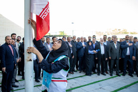 آیین افتتاح مدرسه پردیس ایران با حضور محمد جعفر قائم پناه معاون اجرایی رئیس جمهور در اهواز