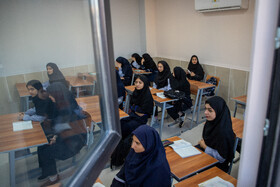 در حاشیه آیین افتتاح مدرسه پردیس ایران با حضور محمد جعفر قائم پناه معاون اجرایی رئیس جمهور در اهواز