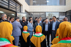 افتتاح مدرسه پردیس ایران با حضور محمد جعفر قائم پناه معاون اجرایی رئیس جمهور در اهواز