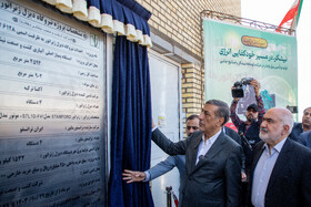 افتتاح نیروگاه دیزل ژنراتور شرکت نیشکر دهخدا با حضور محمد جعفر قائم پناه معاون اجرایی رئیس جمهور