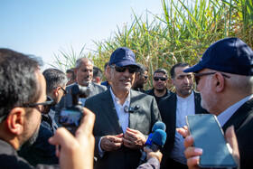 آیین شکرانه برداشت نیشکر با حضور محمد جعفر قائم پناه معاون اجرایی رئیس جمهور