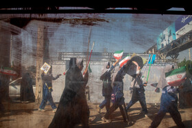 راهپیمایی گرامیداشت روز ۱۳ آبان - اهواز