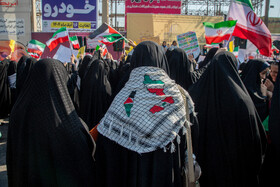 راهپیمایی گرامیداشت روز ۱۳ آبان - اهواز