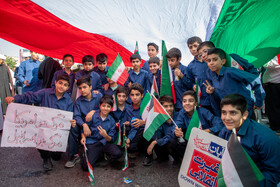 راهپیمایی گرامیداشت روز ۱۳ آبان - اهواز