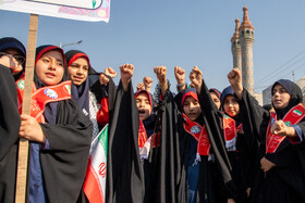 راهپیمایی گرامیداشت روز ۱۳ آبان - اهواز