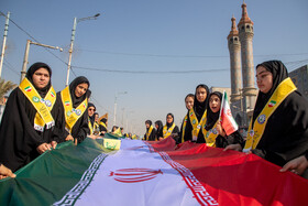 راهپیمایی گرامیداشت روز ۱۳ آبان - اهواز