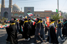 راهپیمایی گرامیداشت روز ۱۳ آبان - اهواز