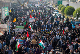 راهپیمایی گرامیداشت روز ۱۳ آبان - اهواز