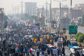 راهپیمایی گرامیداشت روز ۱۳ آبان - اهواز