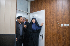 افتتاح مرکز پیشگیری، تشخیص و درمان بیماری‌های زنان مرکز پزشکی جهاد دانشگاهی خوزستان با حضور دکتر زهرا شیخی معاون پژوهش و فناوری جهاددانشگاهی 