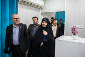 افتتاح مرکز پیشگیری، تشخیص و درمان بیماری‌های زنان مرکز پزشکی جهاد دانشگاهی خوزستان با حضور دکتر زهرا شیخی معاون پژوهش و فناوری جهاددانشگاهی 