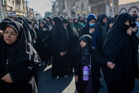 مراسم تشییع پیکرهای ۸ شهید گمنام - اهواز
