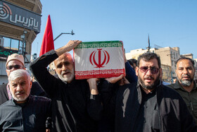 مراسم تشییع پیکرهای ۸ شهید گمنام - اهواز
