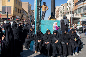 مراسم تشییع پیکرهای ۸ شهید گمنام - اهواز
