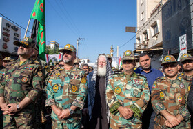 مراسم تشییع پیکرهای ۸ شهید گمنام - اهواز
